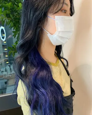 カラー 石井 潤のヘアスタイル