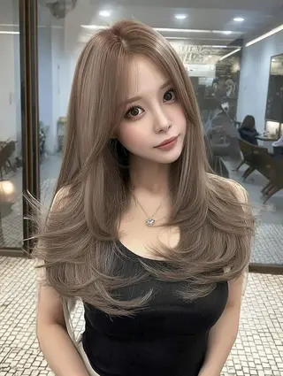 ロング 周防 頼翔のヘアスタイル