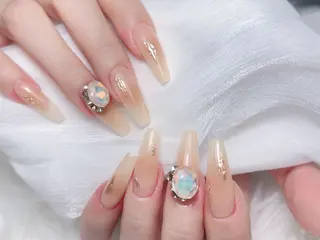 ネイル M🌷nail 長さだし専門店のネイルデザイン