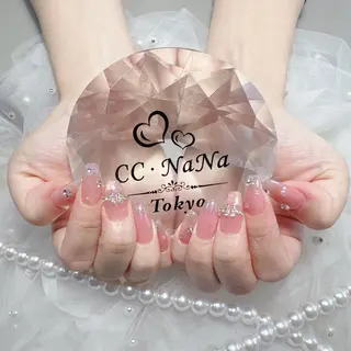 ネイル CC  NaNa ワンホンネイル🌙Nのネイルデザイン