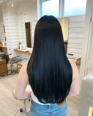 ロング 渡邉 真夕のヘアスタイル