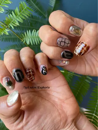 ネイル Nail salon Euphoriaのネイルデザイン
