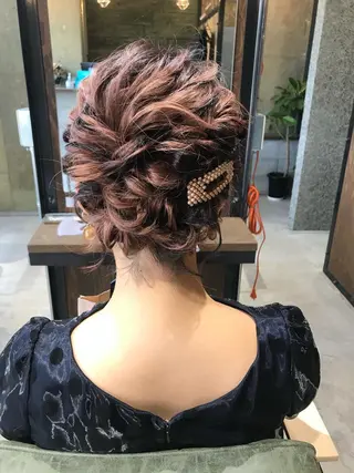 ショート ヘアアレンジ uru" すずきさゆりのヘアスタイル