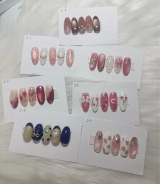 ネイル ハッピーネイル 蘭のネイルデザイン