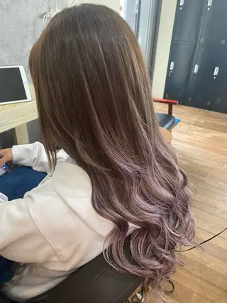 ロング 吉川 眞之亮のヘアスタイル
