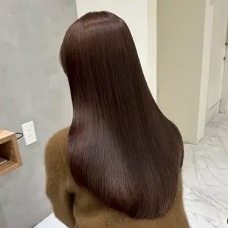 カラー チョコカラー🤎 韓国風/MIHOのヘアスタイル