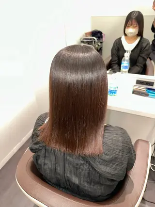 ミディアム 美髪特化✨ 伊織✨縮毛矯正✨のヘアスタイル