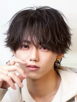 ミディアム パーマ ✂渋谷メンズ特化 まさとのヘアスタイル