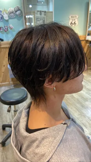 ミディアム カラー メンズ CORE masaのヘアスタイル