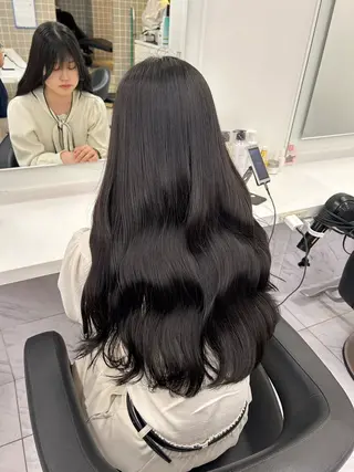 カラー 透明感ベージュ🤎 ナチュラルレイヤーのヘアスタイル