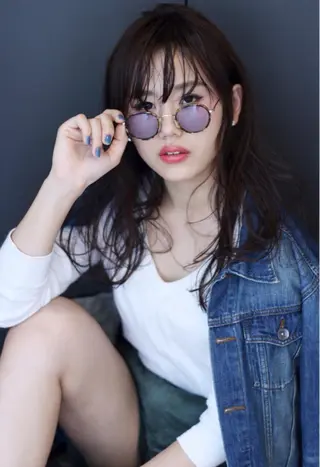 セミロング ロング カラー パーマ TOPstylist ✂️フセケイタ✂️のヘアスタイル