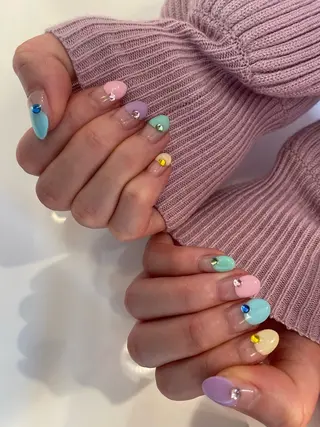 ネイル ♡ビジュール♡ NAIL &まつ毛のマツエク・マツパデザイン