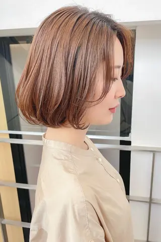 ミディアム 亀山 来未のヘアスタイル