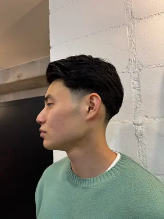 ショート メンズ 堀 琉冴のヘアスタイル