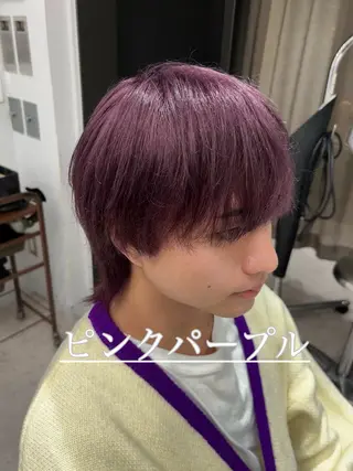 カラー 🍐シャドウパーマ メンズ特化/守岡🍐のヘアスタイル