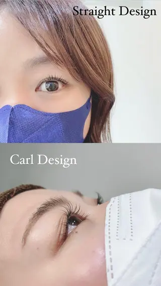 マツエク・マツパ eye studio Ateのマツエク・マツパデザイン