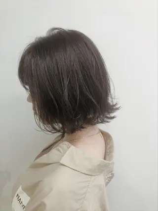 セミロング カラー ヘアアレンジ 縮毛矯正/メンズ歓迎 Ryota🌻のヘアスタイル