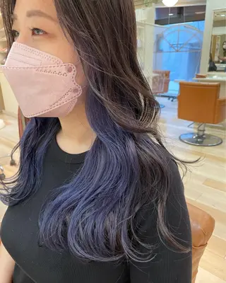 カラー WATANABE YUTOのヘアスタイル