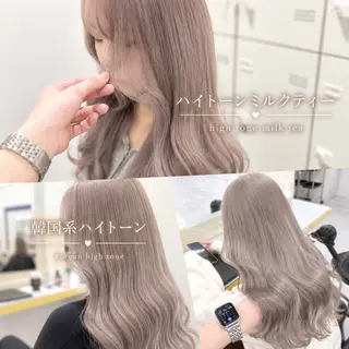 ロング カラー 🍩似合わせボブ ×チョコブラウン🍩のヘアスタイル