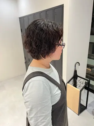 ショート SNSモニター募集！ くせ毛特化/大村のヘアスタイル