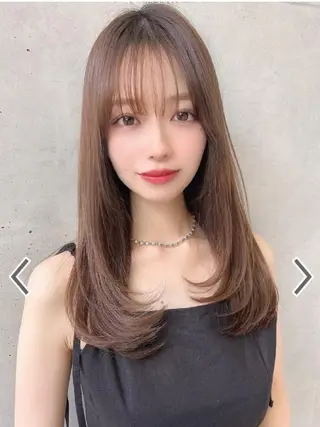 ロング 石川 大瑚のヘアスタイル