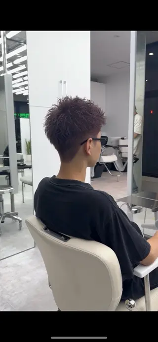 カラー メンズ 東京/まつパ/ ボブ/miyu🎀のマツエク・マツパデザイン