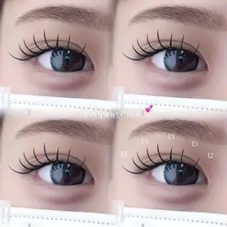 マツエク・マツパ eye＋nano所属・韓国風束感まつ毛🩵 Nozomiの眉毛・アイブロウイメージ