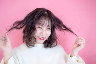 ショート カラー ヘアアレンジ 烏丸韓国ヘア🇰🇷 ayaka🎀のヘアスタイル