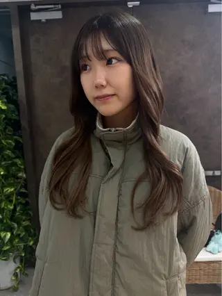 ロング 似合わせスタイル☁️ 堀内志茉🍀のヘアスタイル