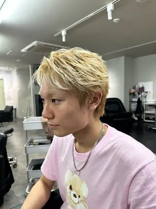 パーマ メンズ 小林建翔 /立川メッシュパーマのヘアスタイル