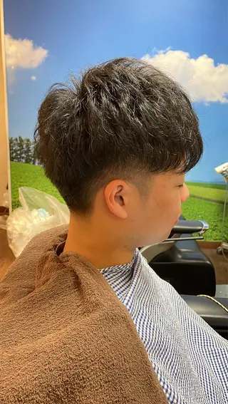 有田 大輝のヘアスタイル