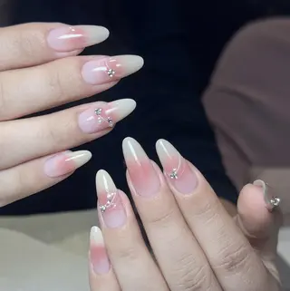 ネイル By moonネイル 🌷ワンホン/韓国風のネイルデザイン