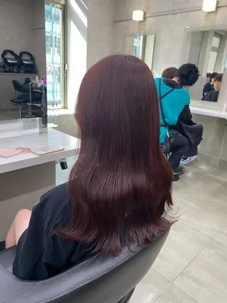 ロング カラー ヘアアレンジ キッズ TRU Shino🦋のマツエク・マツパデザイン