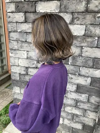 ミディアム カラー ✂️似合わせの魔術師 石田一樹✂️のヘアスタイル