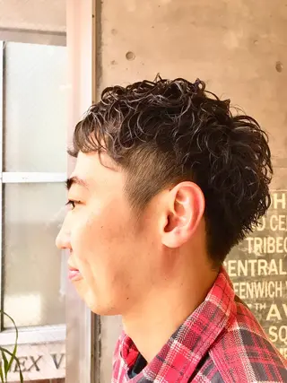 ショート パーマ メンズ KEN KENのヘアスタイル