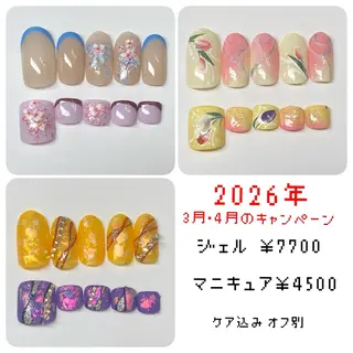 ネイル corazon所属・ネイリスト aicoのネイルデザイン