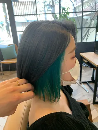 ミディアム カラー est  店長 ✂︎高橋✂︎のヘアスタイル