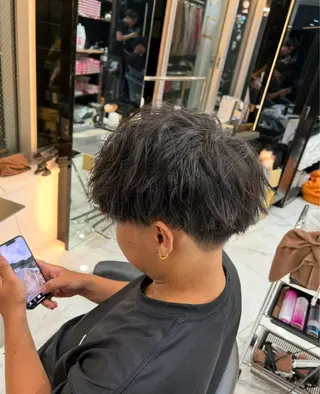 メンズ 笠間 啓聖のヘアスタイル
