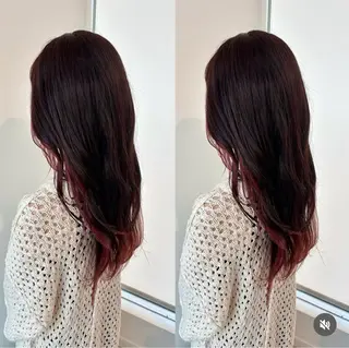 カラー 🎀すず🎀レディー ス/メンズのヘアスタイル