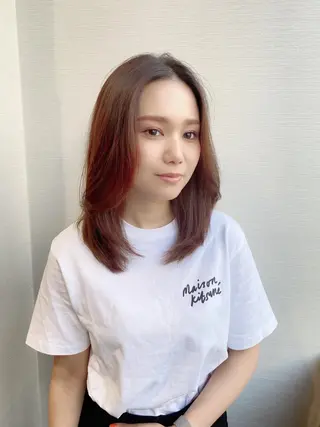 セミロング 中崎町pour. 小柴　楽士のヘアスタイル