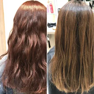 ロング カラー 似合う髪型が 分からない方へのヘアスタイル