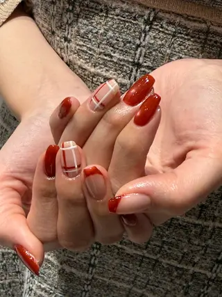 ネイル CLEMORE NAIL 浦和店所属・金子 芽梨愛のネイルデザイン