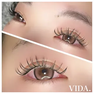 マツエク・マツパ プライベートサロン VIDAのマツエク・マツパデザイン