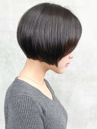 ミディアム ボブ/ゆるふわ ボブパーマ/とういのヘアスタイル