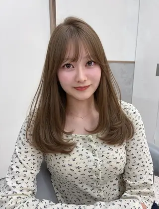 ロング 似合わせレイヤー / minami ⟡.·のヘアスタイル