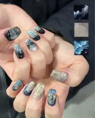 ネイル ASA nail / アート☀︎ニュアンスのネイルデザイン
