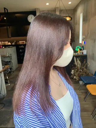 セミロング yoshihara yuukiのヘアスタイル