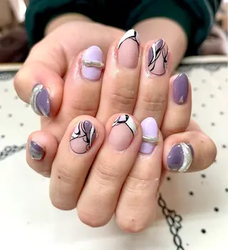 ネイル nailist cocoのネイルデザイン