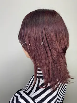 ショート カラー ヘアアレンジ 川上 麻梨阿のヘアスタイル