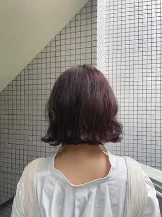 ショート カラー 外山 なつ美のネイルデザイン
